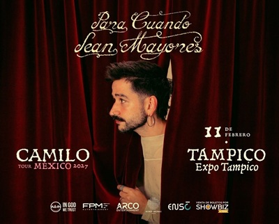 CAMILO TOUR MEXICO 2027- TAMPICO