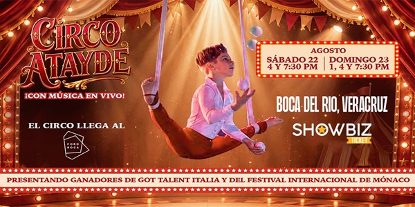 CIRCO ATAYDE - BOCA DEL RIO 2026