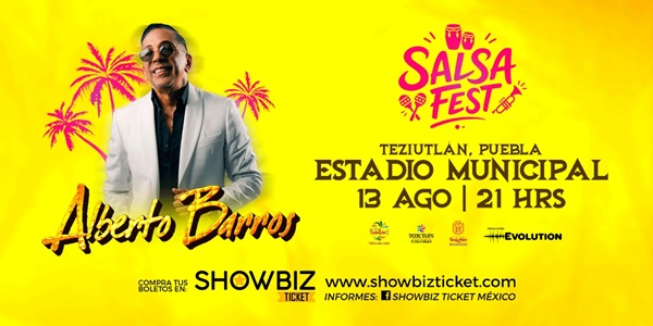 SALSA FEST - ALBERTO BARROS - TEZIUTLAN 2026