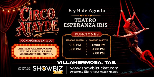 CIRCO ATAYDE - VILLAHERMOSA 2026