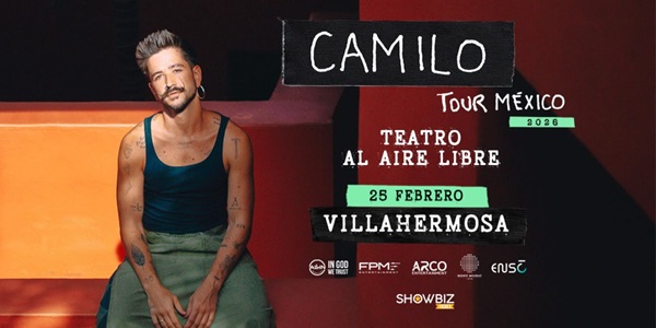 CAMILO TOUR MEXICO 2027-VILLAHERMOSA