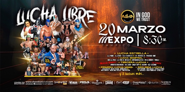 LUCHA LIBRE - TAMPICO - 2026