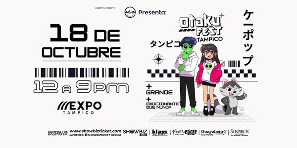 OTAKU FEST TAMPICO 2026