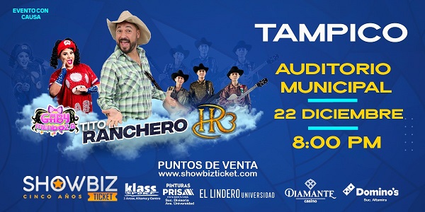 TITO EL RANCHERO - 22 DE DICIEMBRE 2023 TAMPICO