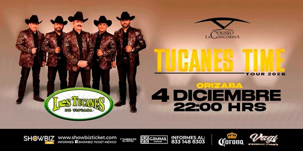 LOS TUCANES DE TIJUANA - ORIZABA, VER. - 2026