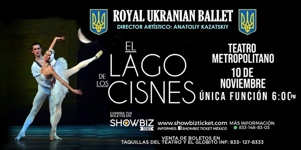 EL LAGO DE LOS CISNES-ROYAL UKRANIAN 10 NOVIEMBRE TAMPICO