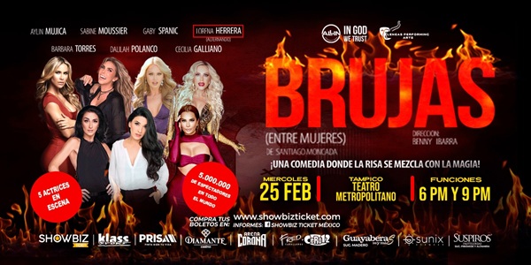 BRUJAS - TEATRO METROPOLITANO TAMPICO