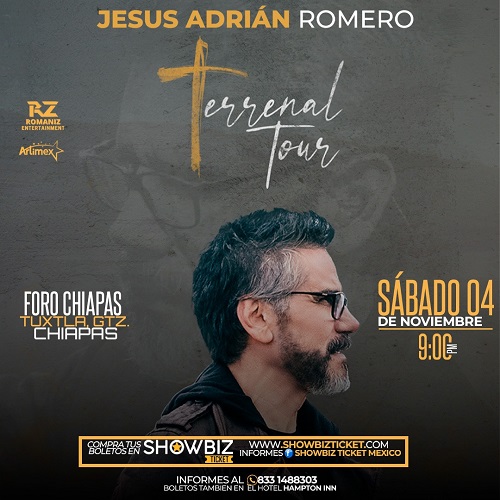 CANCELADO JESUS ADRIAN ROMERO- 04 NOVIEMBRE TUXTLA