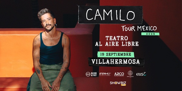 CAMILO TOUR MEXICO 2026-VILLAHERMOSA