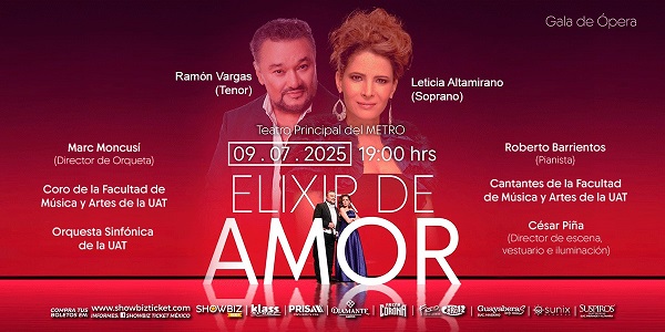 ELIXIR DE AMOR- OPERA CÓMICA TAMPICO