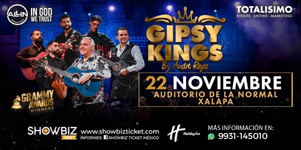 GIPSY KINGS 22 NOVIEMBRE 2024 XALAPA