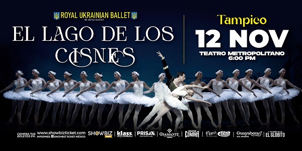 EL LAGO DE LOS CISNES 12 NOV 2025 TAMPICO