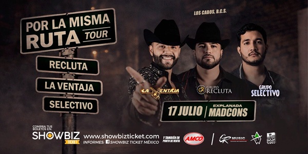 POR LA MISMA RUTA TOUR- LOS CABOS 2026