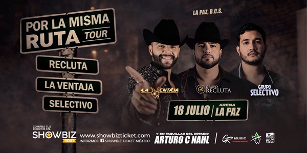 POR LA MISMA RUTA TOUR- LA PAZ 2026